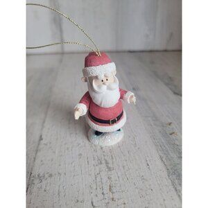 Rudolph‎ AS IS Santa claus red nosed reindeer ornament Xmas